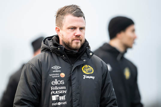 Elfsborgs manager Jimmy Thelin