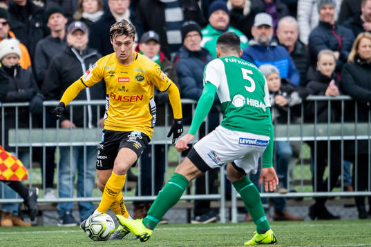 Elfsborgs Jonathan Levi och Hässleholms Amen Chehade