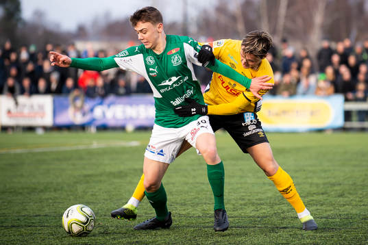 Hässleholms Rexhepi Burim och Elfsborgs Jonathan Levi