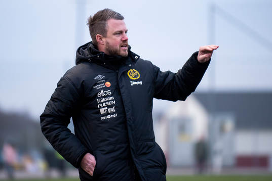Elfsborgs manager Jimmy Thelin