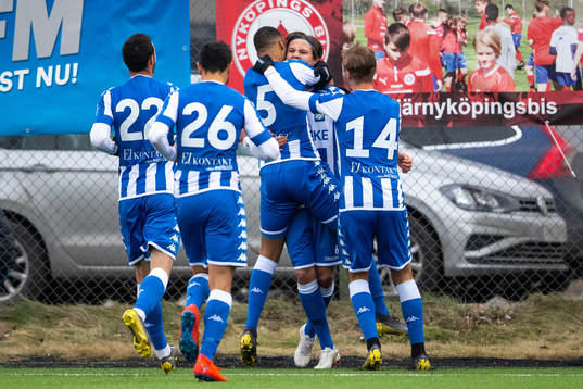 IFK Göteborgs Giorgi Kharaishvili, André Calisir,