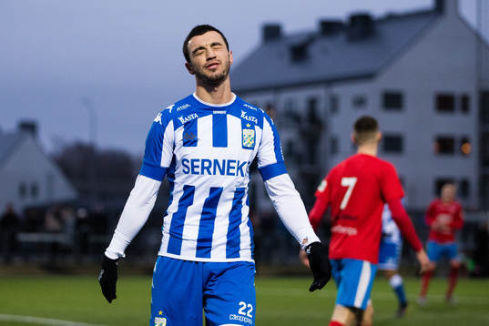 IFK Göteborgs Giorgi Kharaishvili deppar
