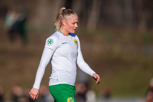 Hammarbys Klara Folkesson deppar