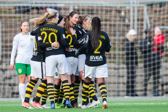 AIKs spelare jublar