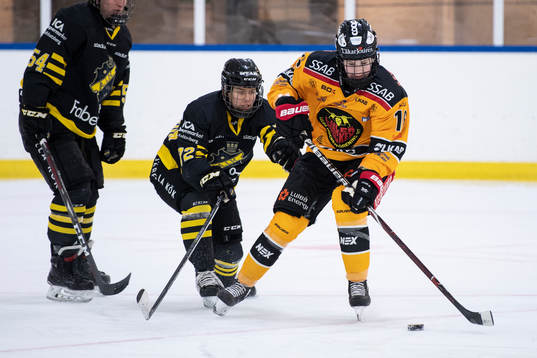 s Gabriella Johansson och Luleås Petra Nieminen