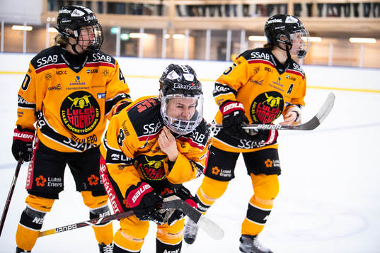 Luleås Ebba Berglund lämnar isen