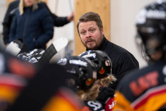 Luleås tränare Fredrik Glader