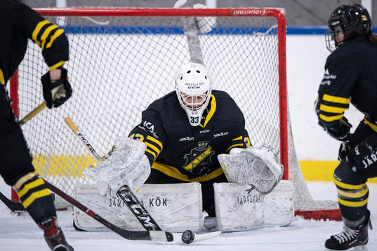 s målvakt Amanda Johansson