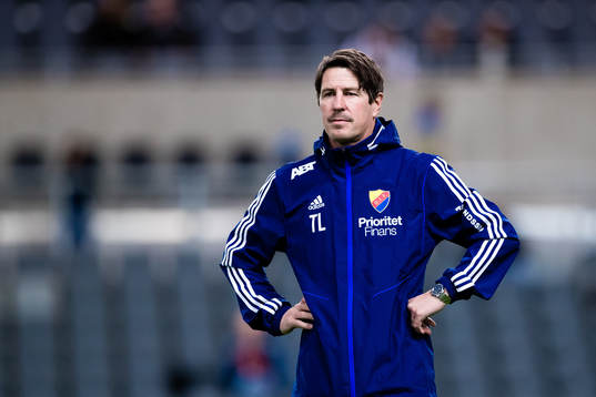 Djurgårdens tränare Thomas Lagerlöf
