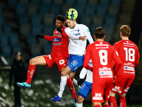 Norrköpings Lars Krogh Gerson och Värnamos Paulo Marcelo