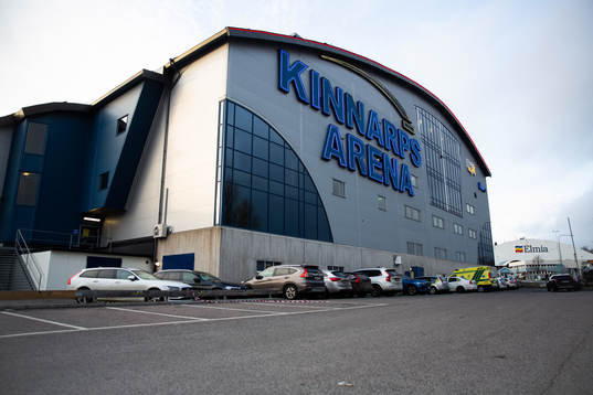 Exteriör av Kinnarps Arena