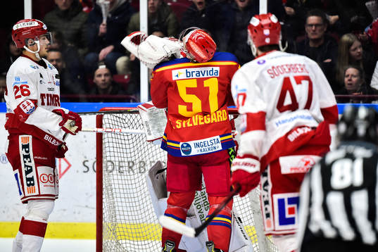 Timrås målvakt Niklas Svedberg i bråk med Malmö