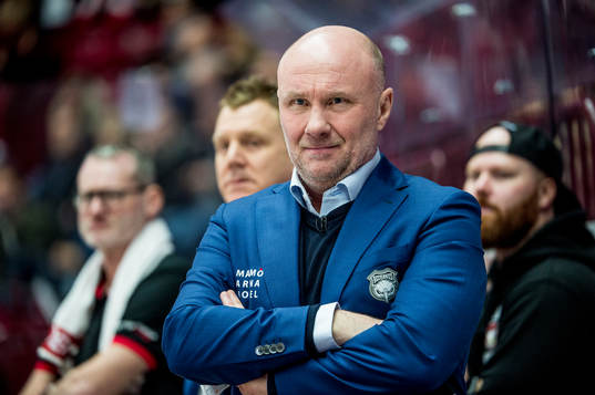 Malmö Redhawks tränare Peter Andersson