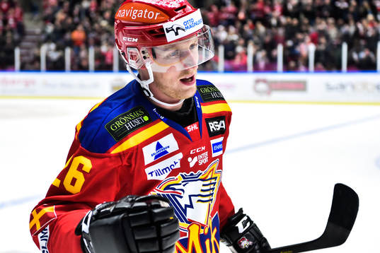 Malmö Redhawks Axel Wemmenborn jublar