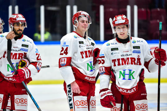 Timrås Jeremy Boyce-Rotevall, Andreas Molinder och Vilmos