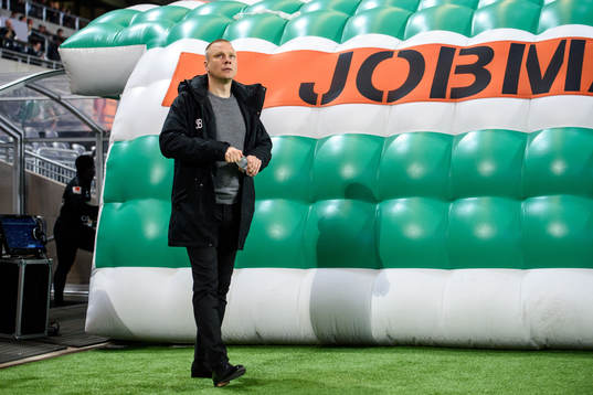 Hammarbys tränare Stefan Billborn
