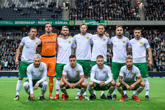 Hammarbys Nikola Djurdjic, målvakt Davor Blazevic, Tim