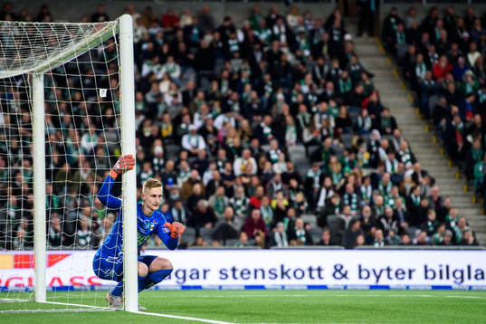 Varbergs målvakt Albin Svensson