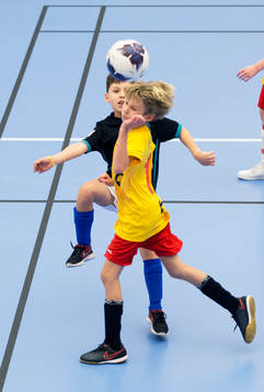 i matchen i IFK Hässleholms Sportlovscup mellan kommunens