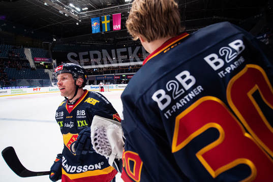 Djurgårdens Niclas Bergfors jublar