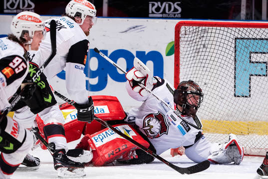 Malmö Redhawks målvakt Oscar Alsenfelt