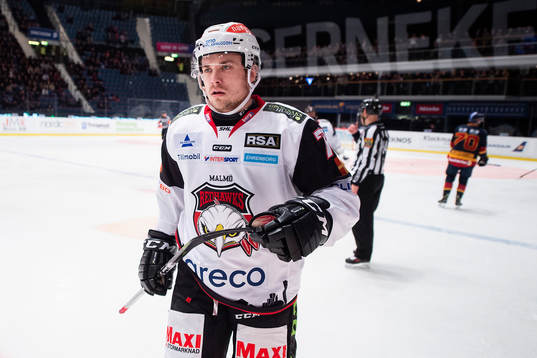 Malmö Redhawks Pontus Netterberg deppar