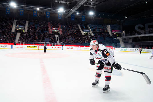 Malmö Redhawks Emil Sylvegård deppar