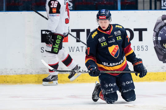 Djurgårdens Jonathan Davidsson deppar