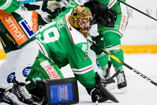 Rögles målvakt Justin Pogge