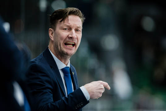 Färjestads tränare Johan Pennerborn
