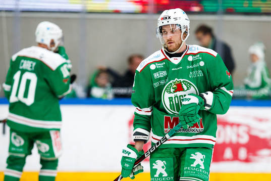 Rögles Linus Sandin deppar