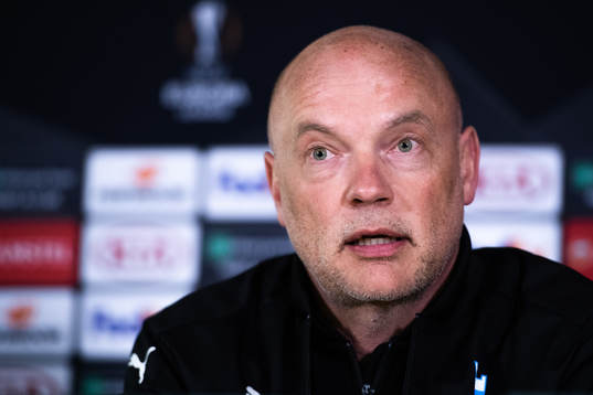 Uwe Rösler, head coach of Malmö FF