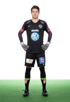 Jönköpings målvakt Oliver Ericsson Dorji