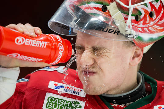 Frölundas målvakt Johan Mattsson