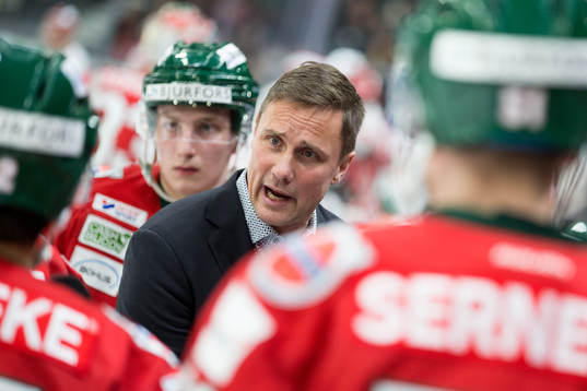 Frölundas tränare Roger Rönnberg