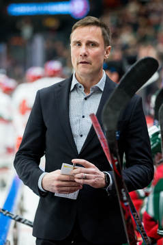 Frölundas tränare Roger Rönnberg