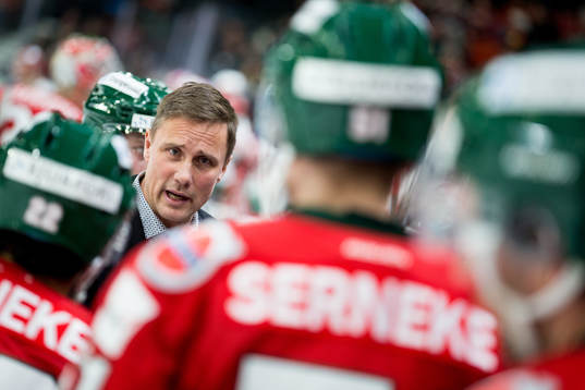 Frölundas tränare Roger Rönnberg