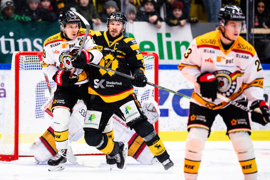 Luleås Erik Gustafsson och Skellefteås Jimmie Ericsson