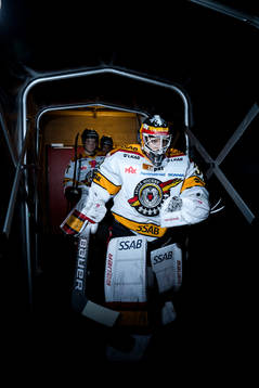 Luleås målvakt Niklas Rubin
