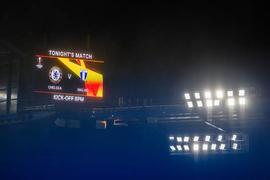 General view prior to the Europa league match between