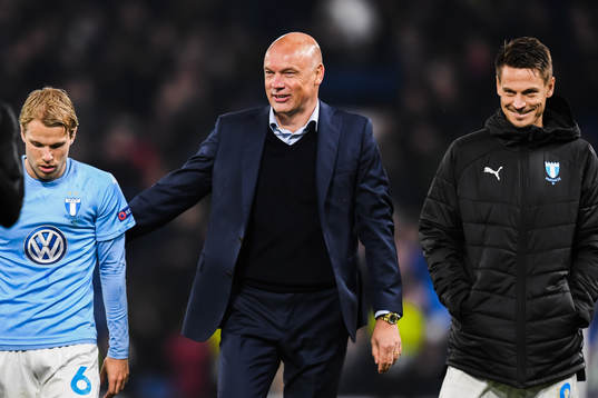 Oscar Lewicki, Oscar Lewicki and Markus Rosenberg of Malmö