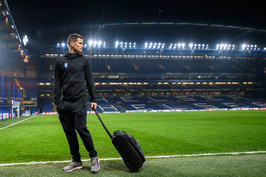 Markus Rosenberg of Malmö FF leaves the stadium