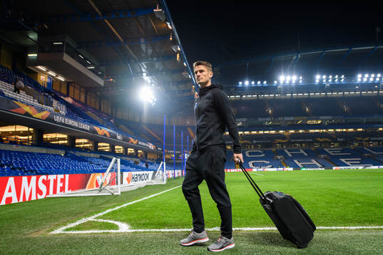 Markus Rosenberg of Malmö FF leaves the stadium