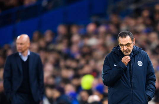 Maurizio Sarri, head coach of Chelsea