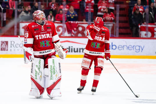 Timrås målvakt Niklas Svedberg byts ut
