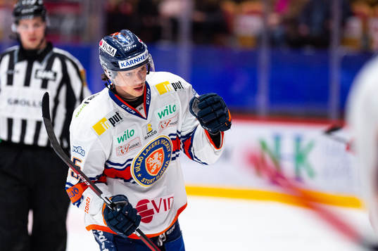 Växjös Dominik Bokk jublar