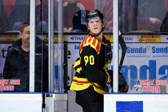 Brynäs Jesper Boqvist i utvisningsbåset