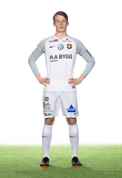 Örgrytes målvakt Hjalmar Bäckström