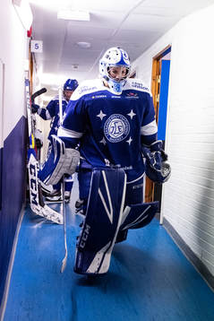 Leksands målvakt Julia Åberg