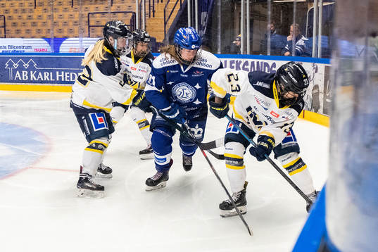 s Isabell Palm och Leksands Josefin Söderberg och HV71:s